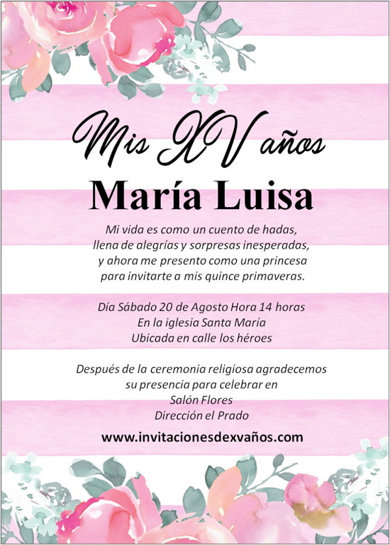 Las 20 Mejores Frases Para Invitaciones y Tarjetas De XV Años 2020