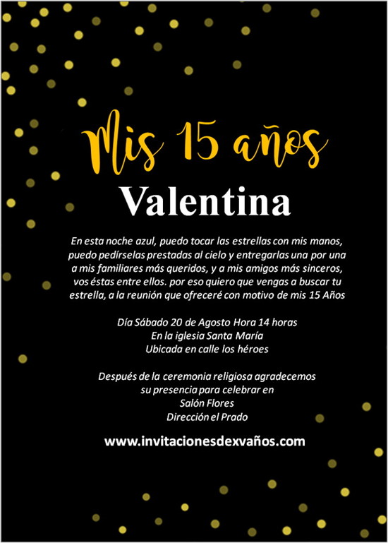 Las 20 Mejores Frases Para Invitaciones y Tarjetas De XV Años 2020