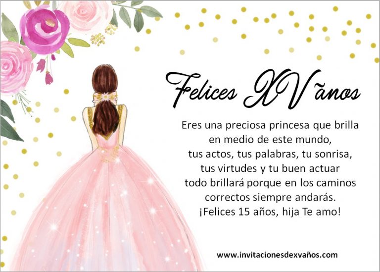 Frases de Felices 15 Años