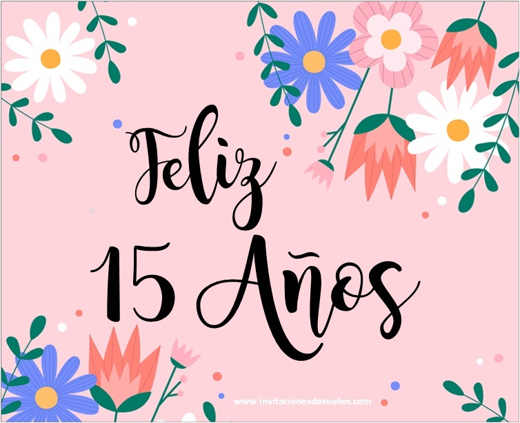 Feliz 15 años